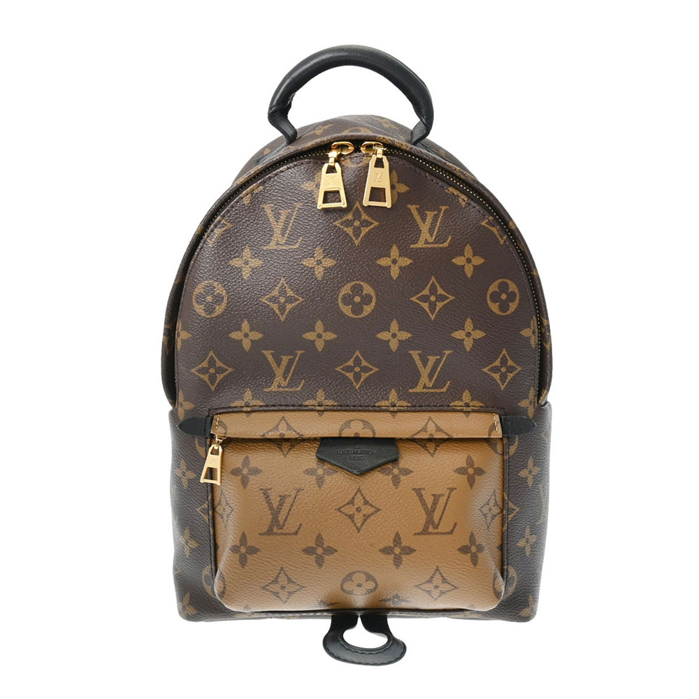 Louis Vuitton Monogram Reverse Palm Springs Backpack Brown Canvas Daypack